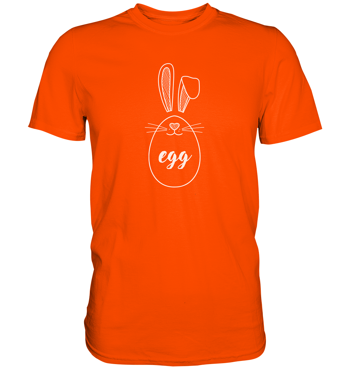 Hase auf Ei ! - Premium Shirt