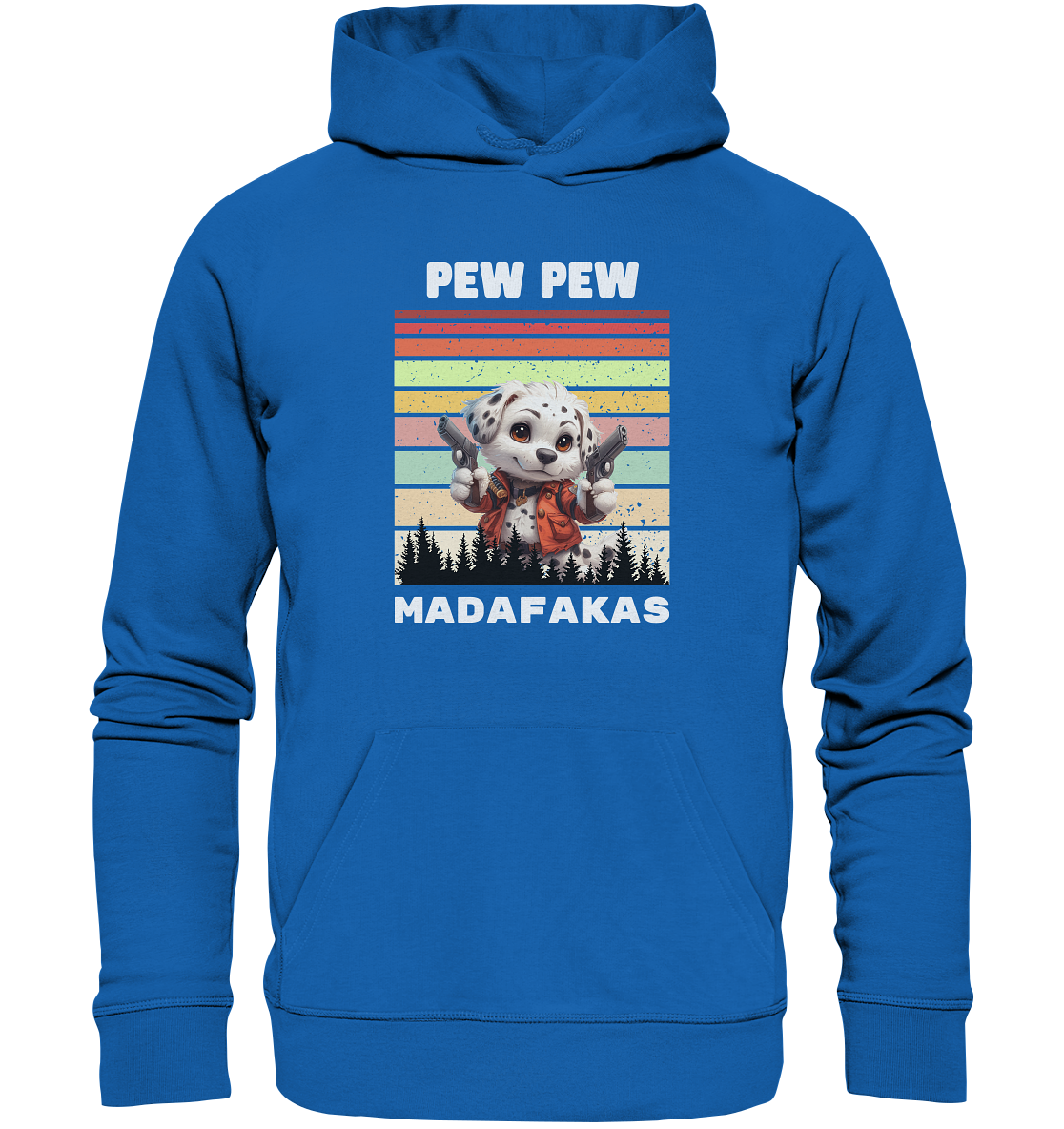 Pew Pew Dalmatiner - Premium Unisex Hoodie