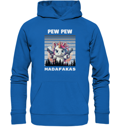 Pew Pew Einhorn - Premium Unisex Hoodie