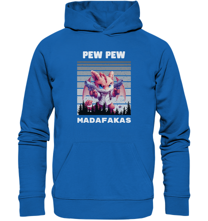 Pew Pew Drachen Lady - Premium Unisex Hoodie