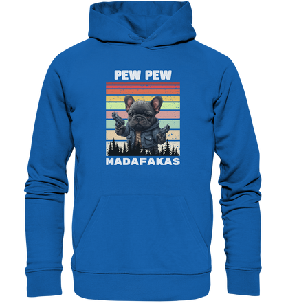 Pew Pew French Bulldog - Premium Unisex Hoodie