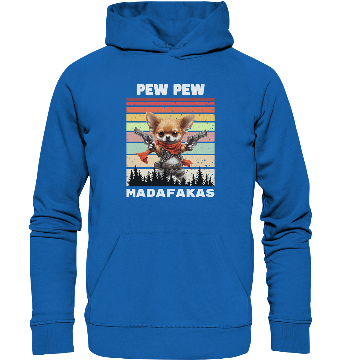 Pew Pew Chihuahua - Premium Unisex Hoodie