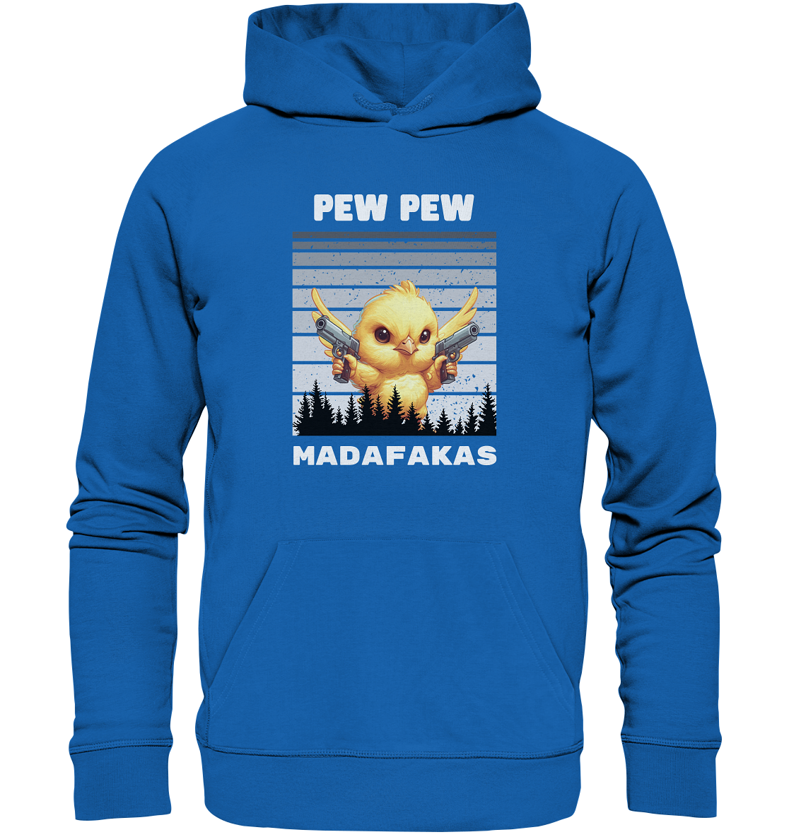 Pew Pew small chick - Premium Unisex Hoodie