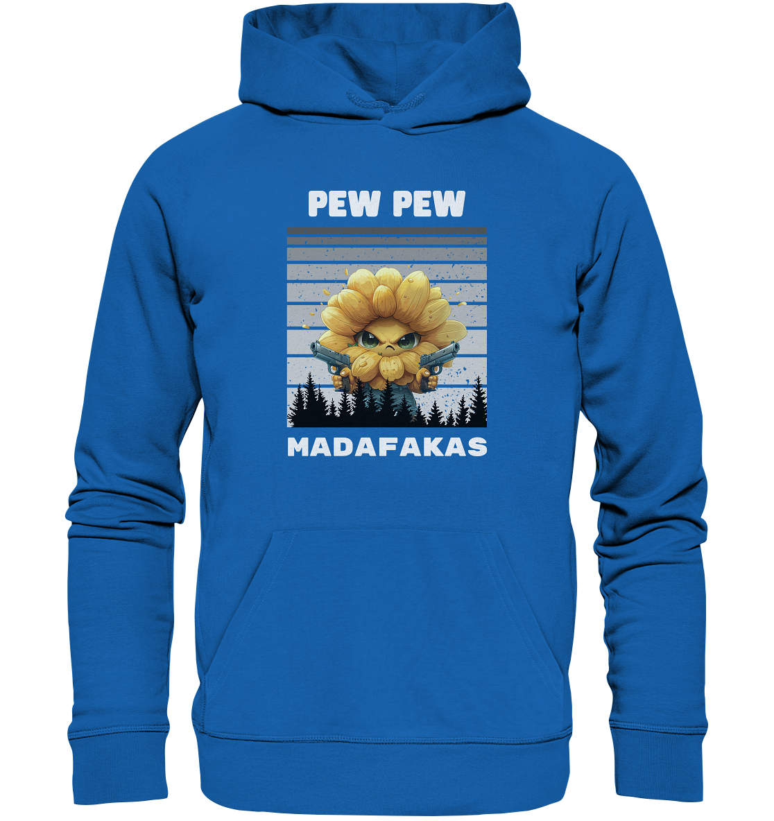 Pew Pew Sonnenblume - Premium Unisex Hoodie