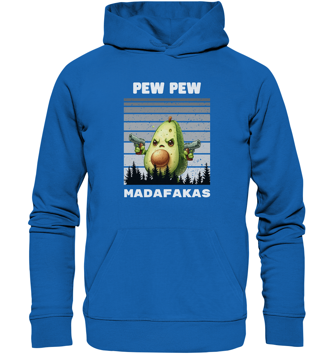 Pew Pew avocado - Premium Unisex Hoodie