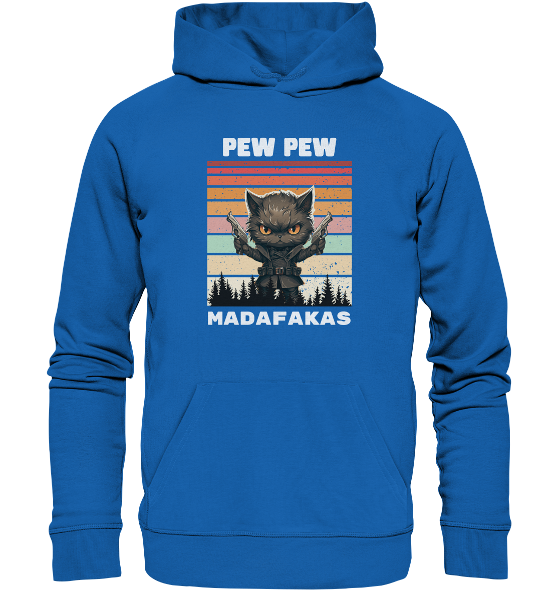 Pew Pew Katze - Premium Unisex Hoodie