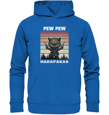 Pew Pew Katze - Premium Unisex Hoodie