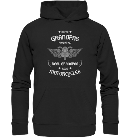 Einige Opas spielen Bingo, echte fahren Motorräder, Biker - Premium Unisex Hoodie