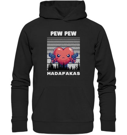 Pew Pew heart - Premium Unisex Hoodie