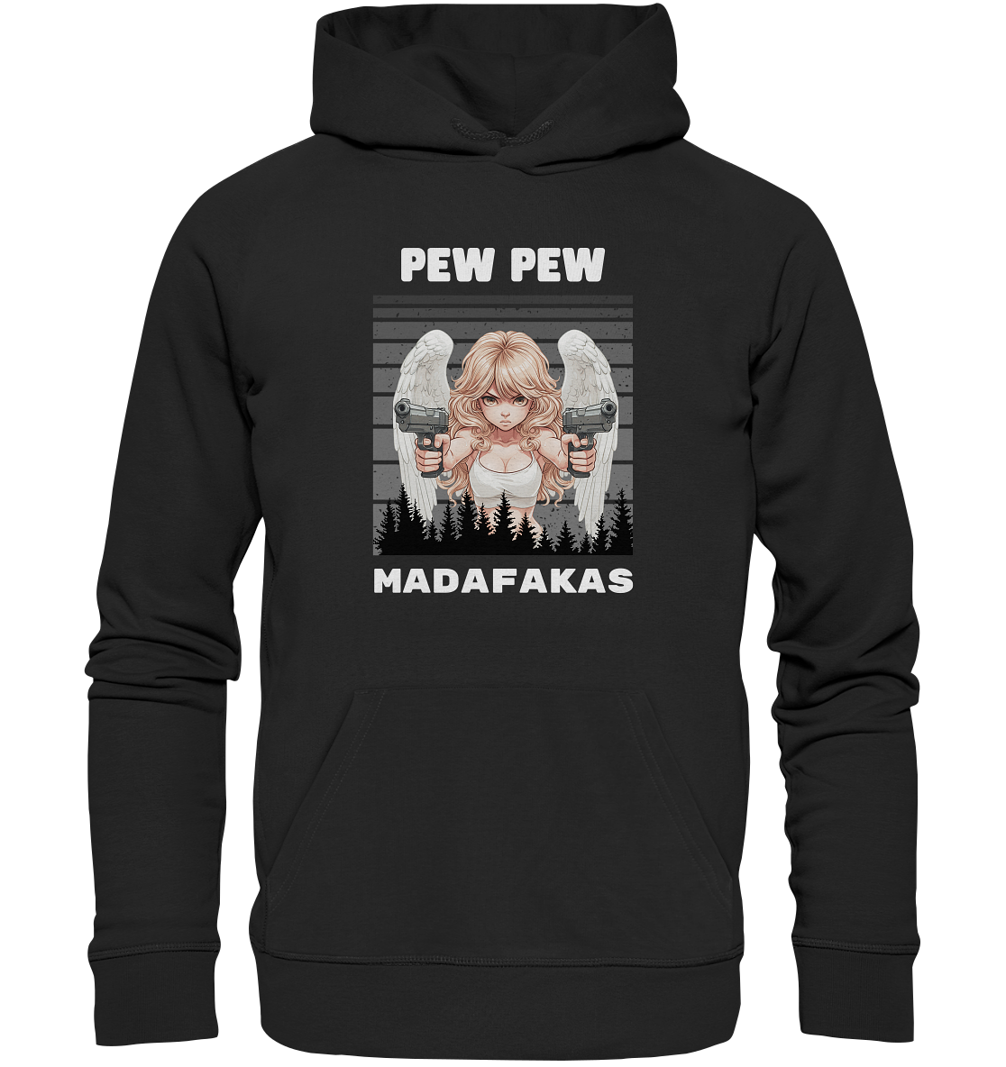 Pew Pew Angel - Premium Unisex Hoodie