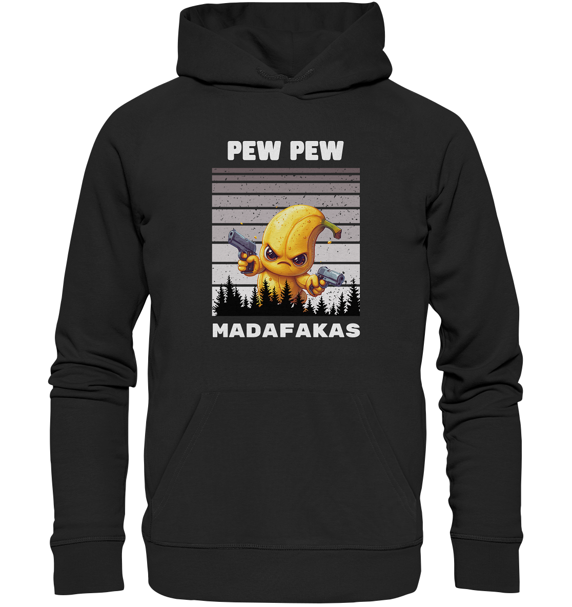 Pew Pew Banana - Premium Unisex Hoodie