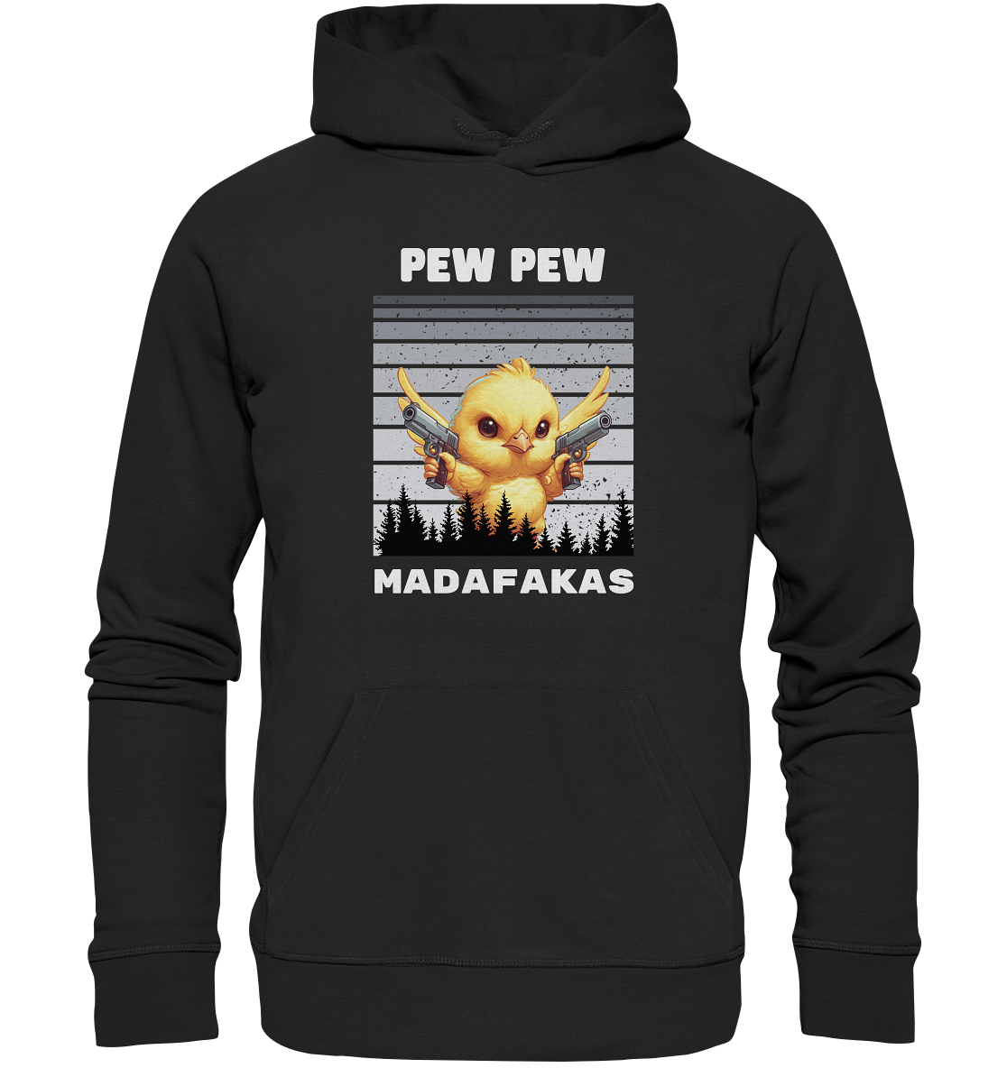 Pew Pew small chick - Premium Unisex Hoodie