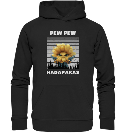 Pew Pew Sonnenblume - Premium Unisex Hoodie