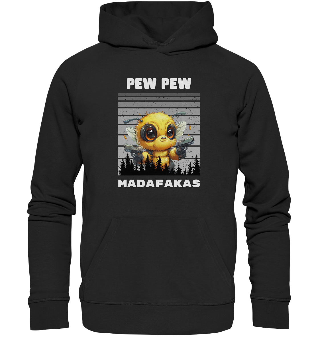 Pew Pew Bee - Premium Unisex Hoodie