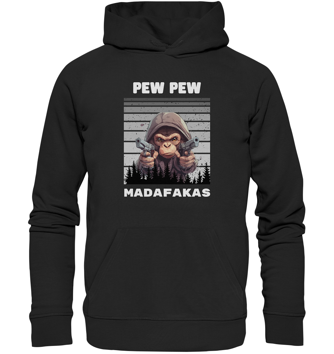 Pew Pew Affe - Premium Unisex Hoodie