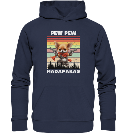 Pew Pew Chihuahua - Premium Unisex Hoodie