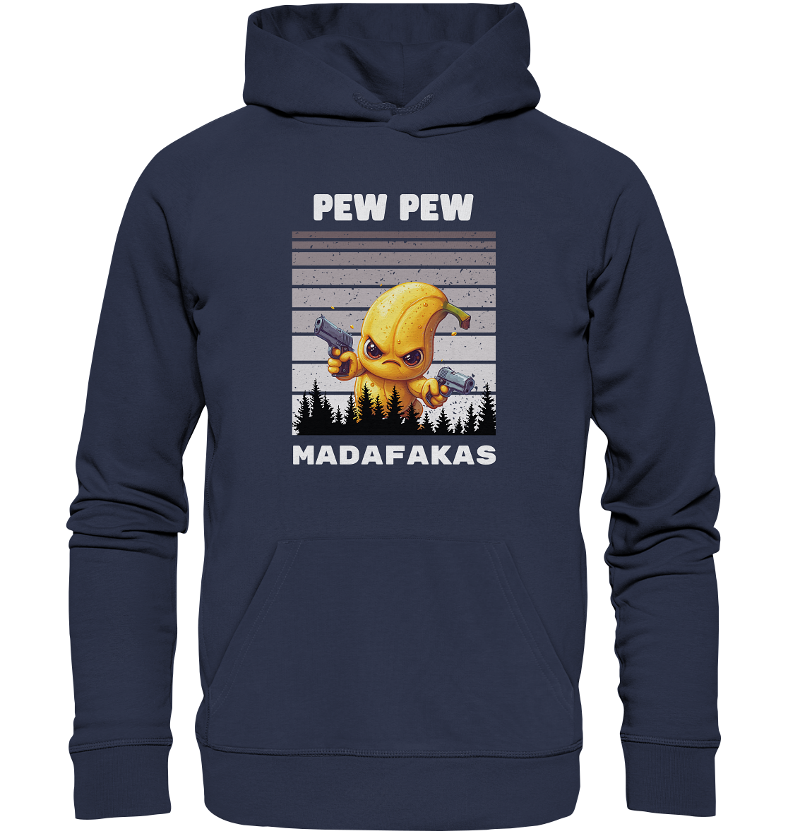 Pew Pew Banana - Premium Unisex Hoodie