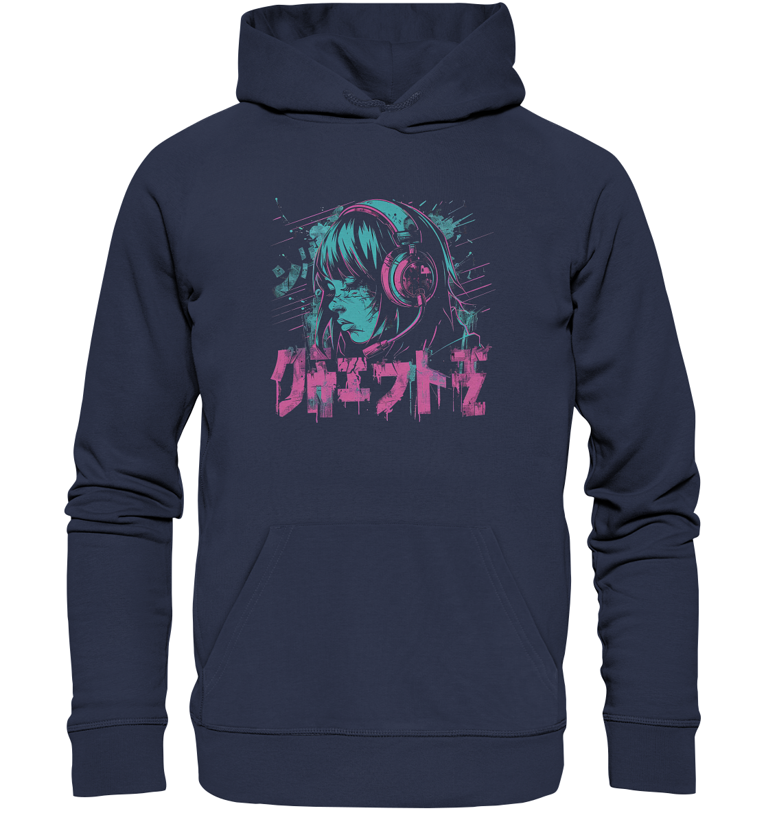 Anime Headset - Premium Unisex Hoodie