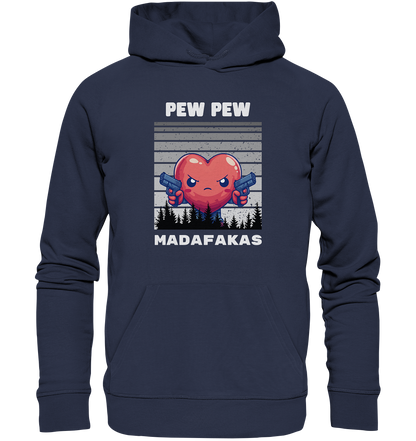 Pew Pew heart - Premium Unisex Hoodie