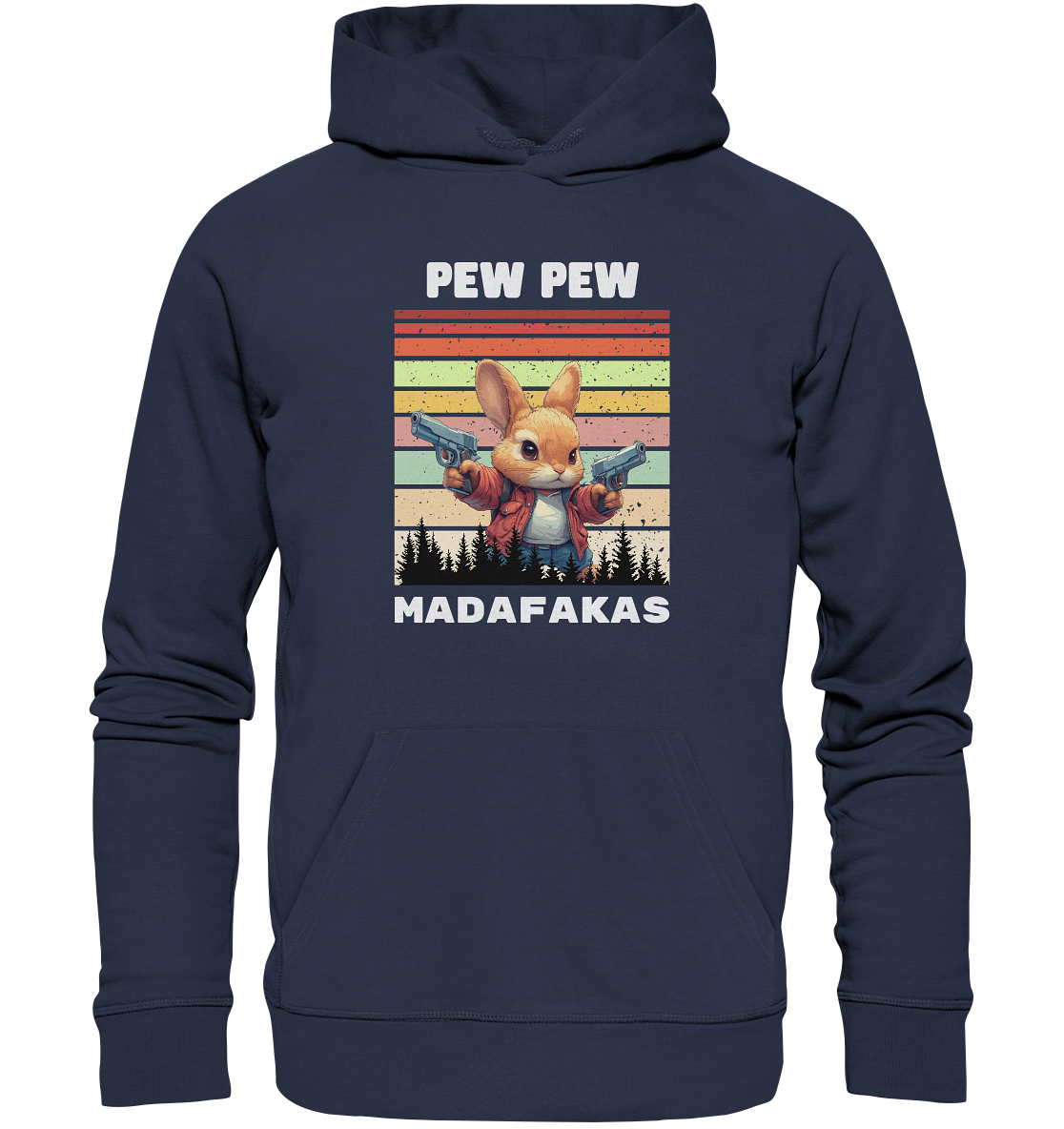 Pew Pew Bunny - Premium Unisex Hoodie