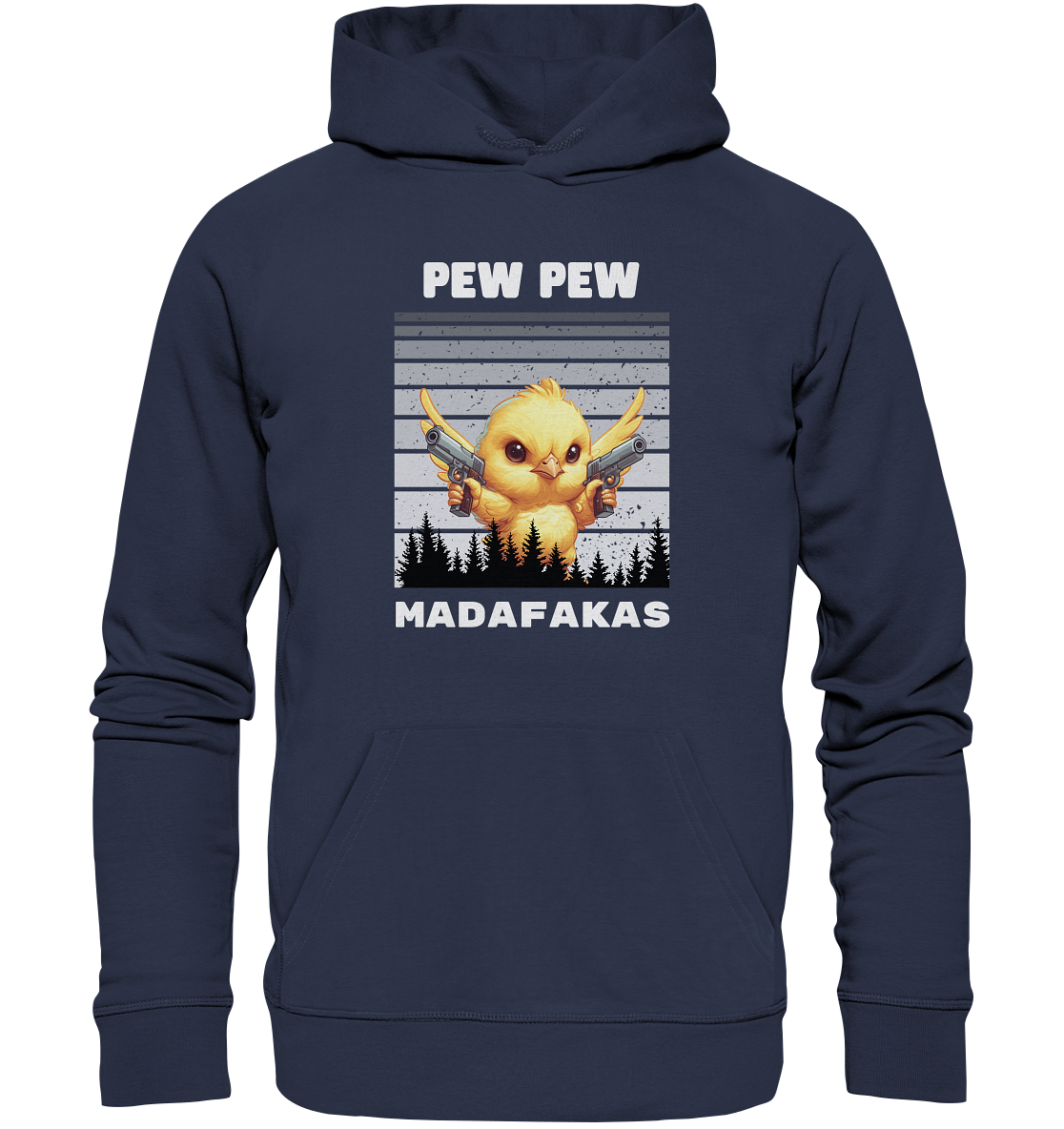 Pew Pew small chick - Premium Unisex Hoodie