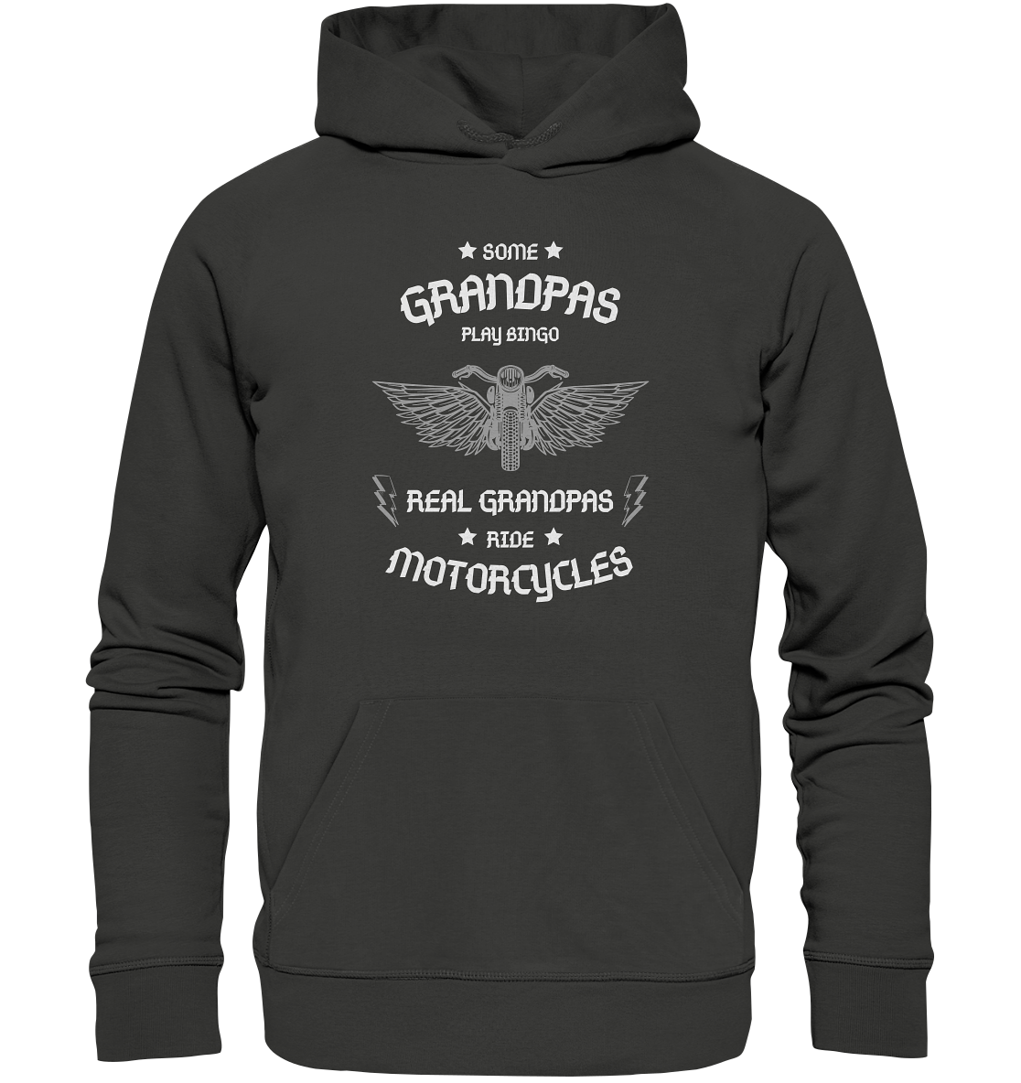 Einige Opas spielen Bingo, echte fahren Motorräder, Biker - Premium Unisex Hoodie