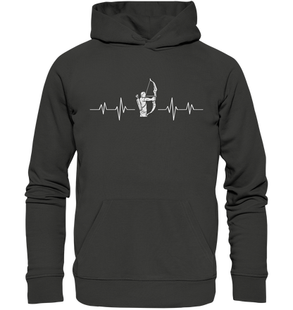 Herzschlag des Bogenschützen ! - Premium Unisex Hoodie