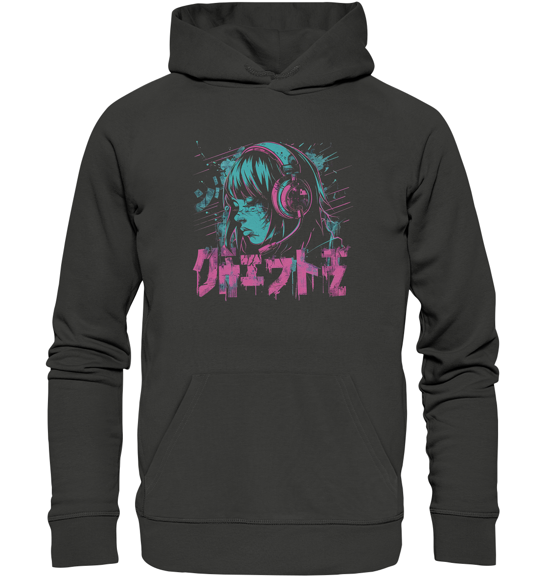 Anime Headset - Premium Unisex Hoodie