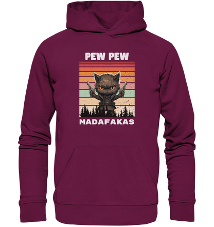 Pew Pew Katze - Premium Unisex Hoodie