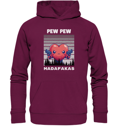 Pew Pew heart - Premium Unisex Hoodie