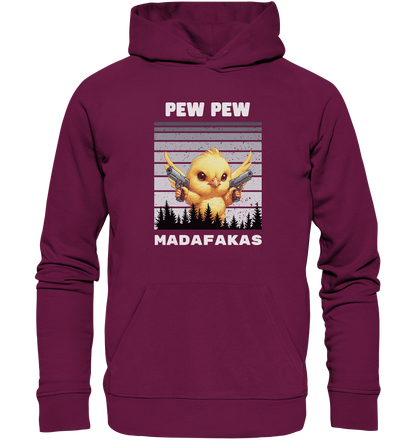 Pew Pew small chick - Premium Unisex Hoodie