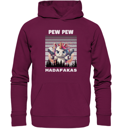 Pew Pew Einhorn - Premium Unisex Hoodie