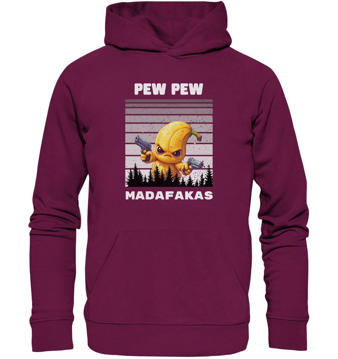 Pew Pew Banana - Premium Unisex Hoodie