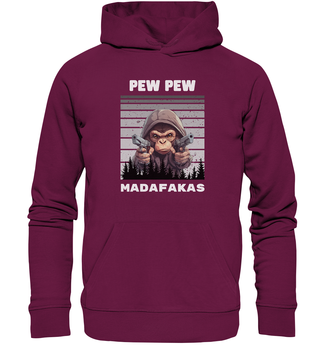 Pew Pew Affe - Premium Unisex Hoodie