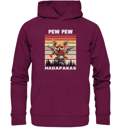 Pew Pew Chihuahua - Premium Unisex Hoodie