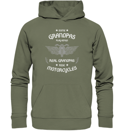 Einige Opas spielen Bingo, echte fahren Motorräder, Biker - Premium Unisex Hoodie