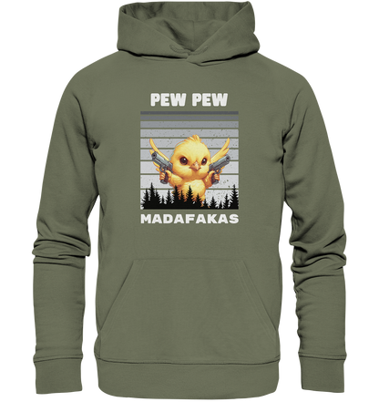 Pew Pew small chick - Premium Unisex Hoodie