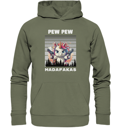 Pew Pew Einhorn - Premium Unisex Hoodie