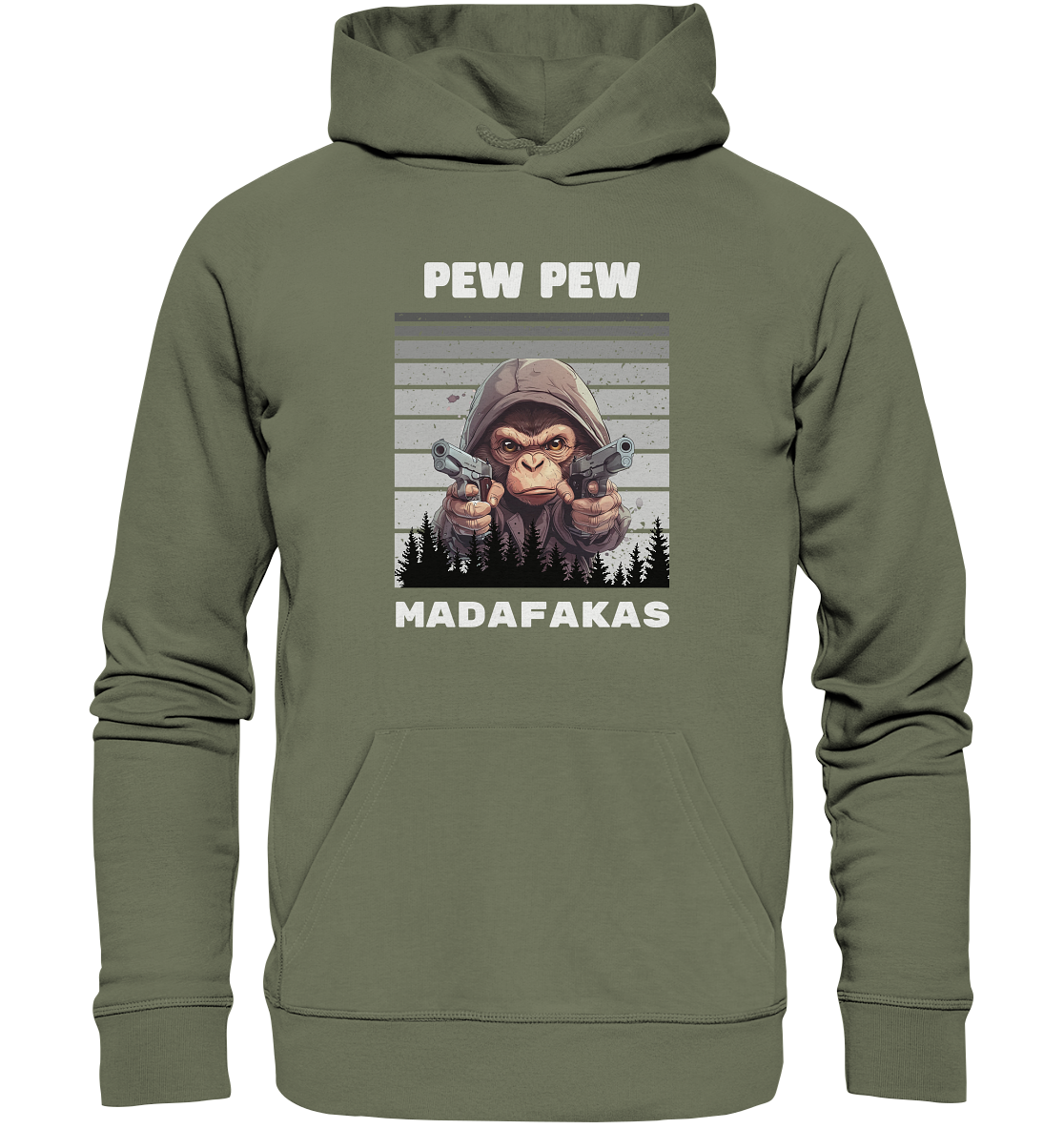 Pew Pew Affe - Premium Unisex Hoodie