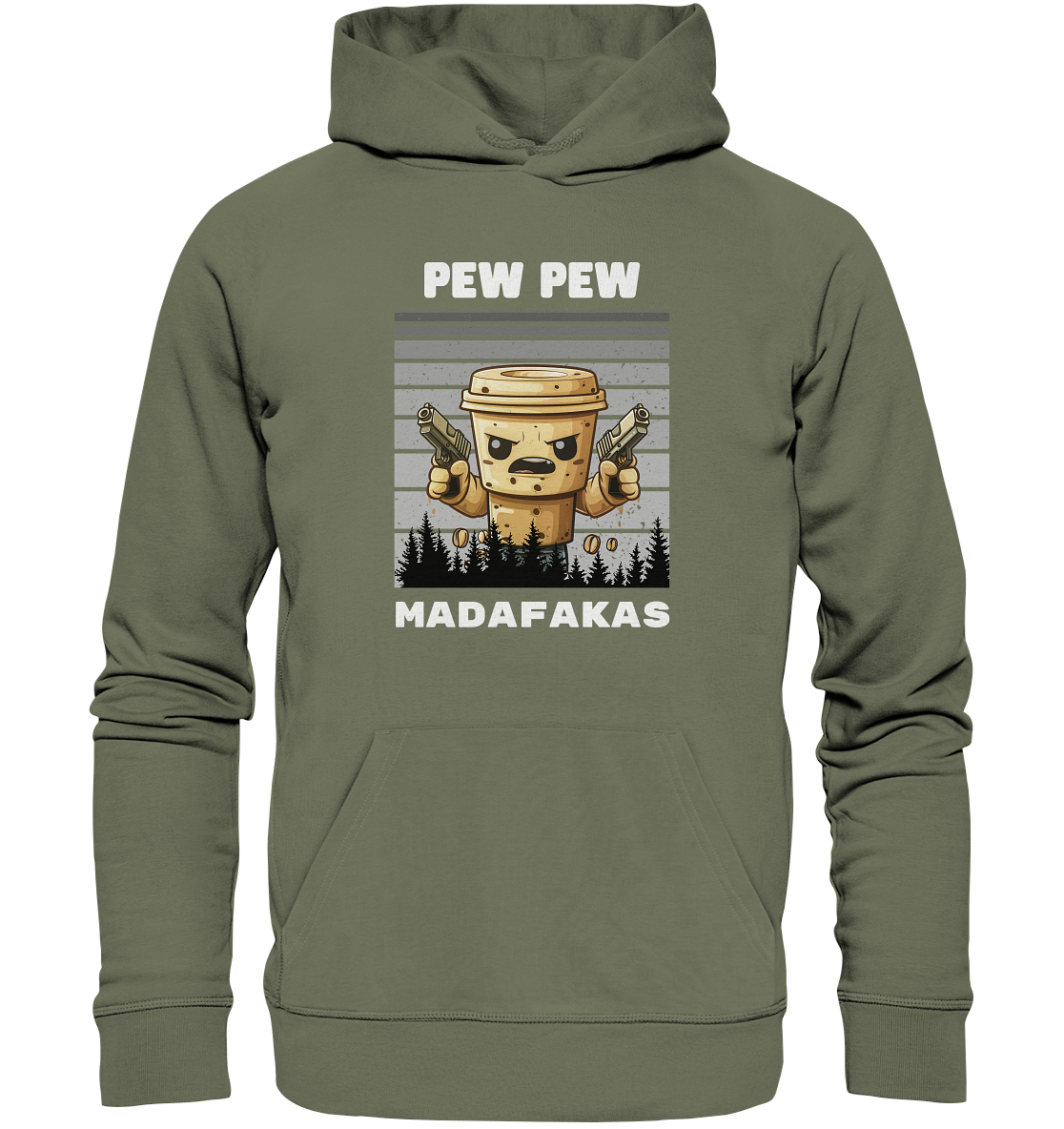 Pew Pew macchiato - Premium Unisex Hoodie