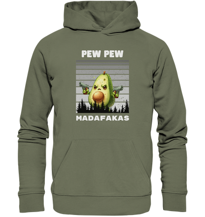 Pew Pew avocado - Premium Unisex Hoodie