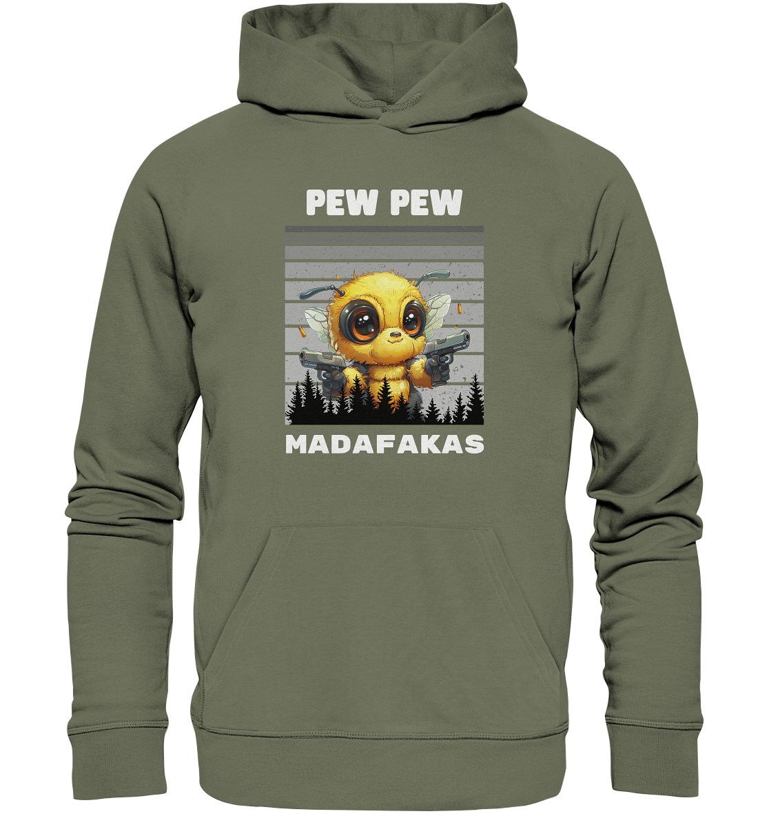 Pew Pew Bee - Premium Unisex Hoodie