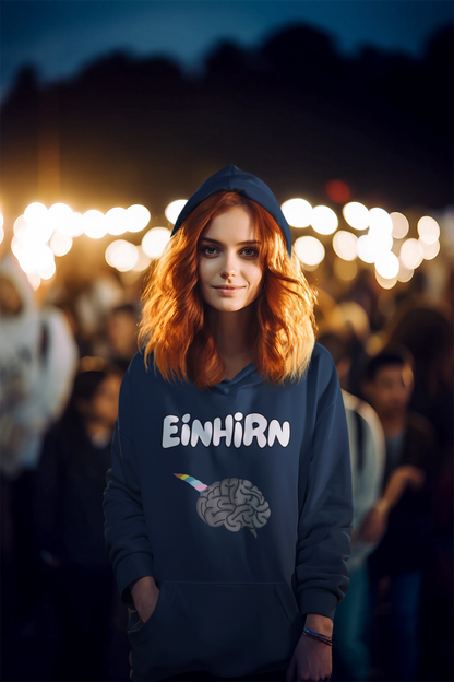 Das Einhirn !  - Premium Unisex Hoodie