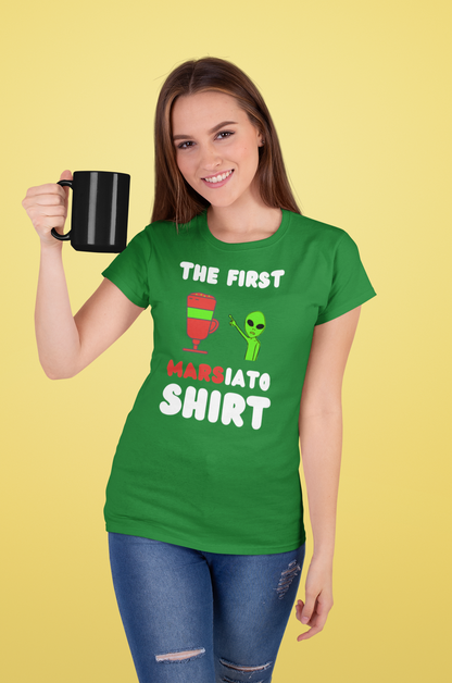 Marsiato der Alien Kaffee - Ladies Premium Shirt